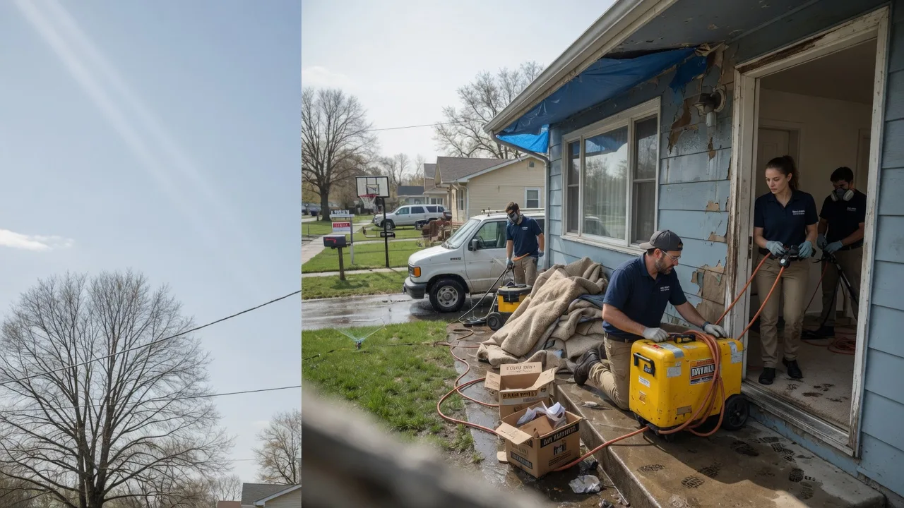 Basement Flood Cleanup in Gonzales, TX near me